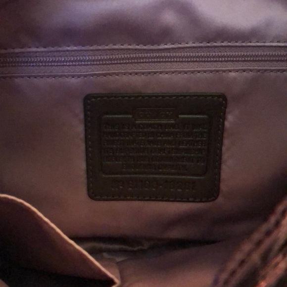 NWOT! Authentic Coach Shoulderbag - Picture 4 of 5
